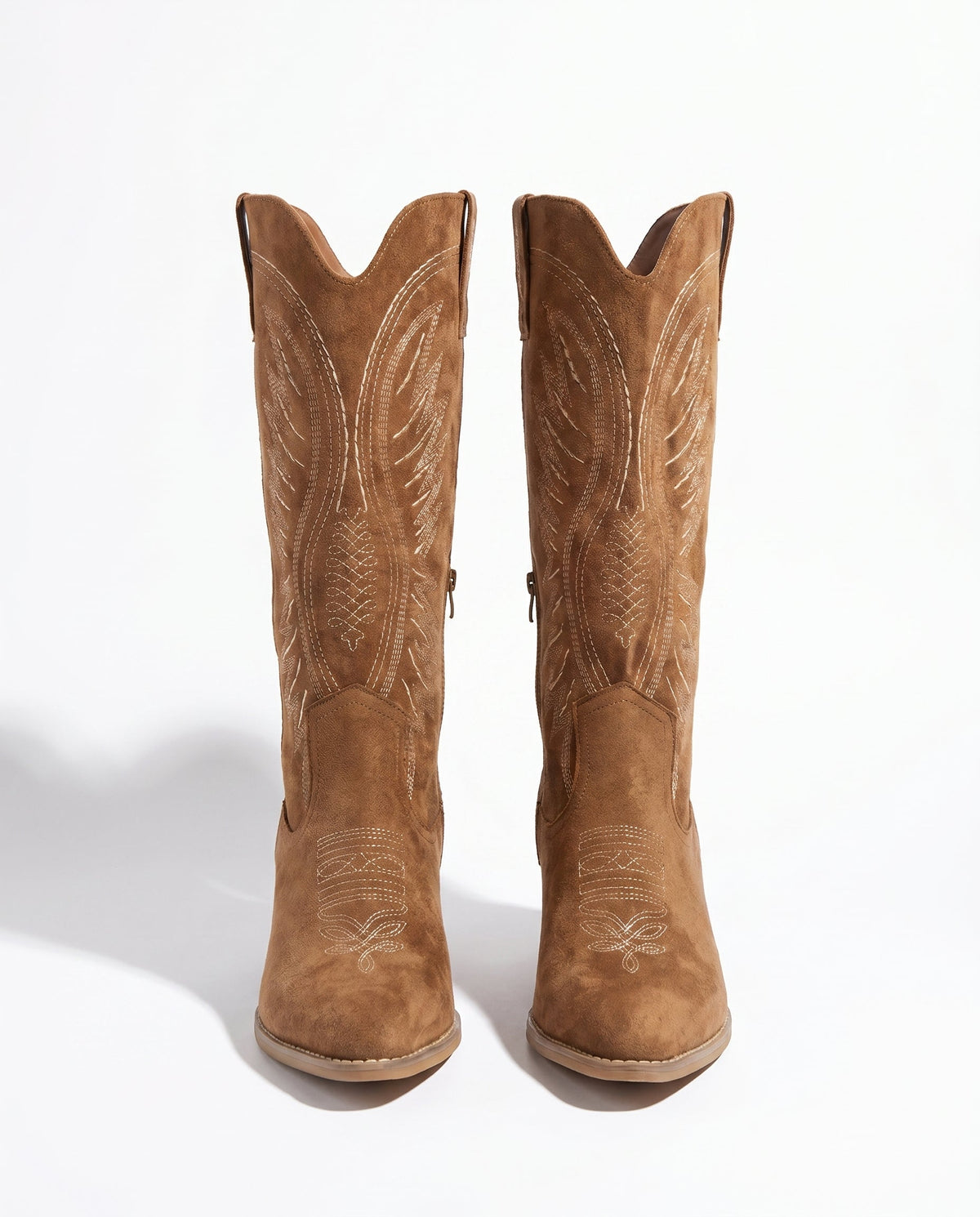 Women's Embroidered Western Knee-High Cowboy Boots