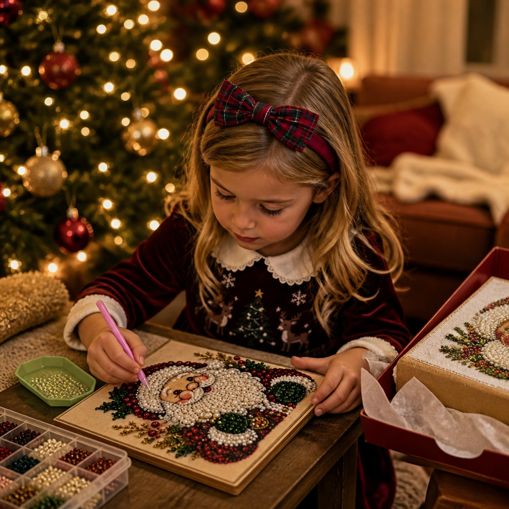 Pearl Bead Art DIY Craft Kit for Kids