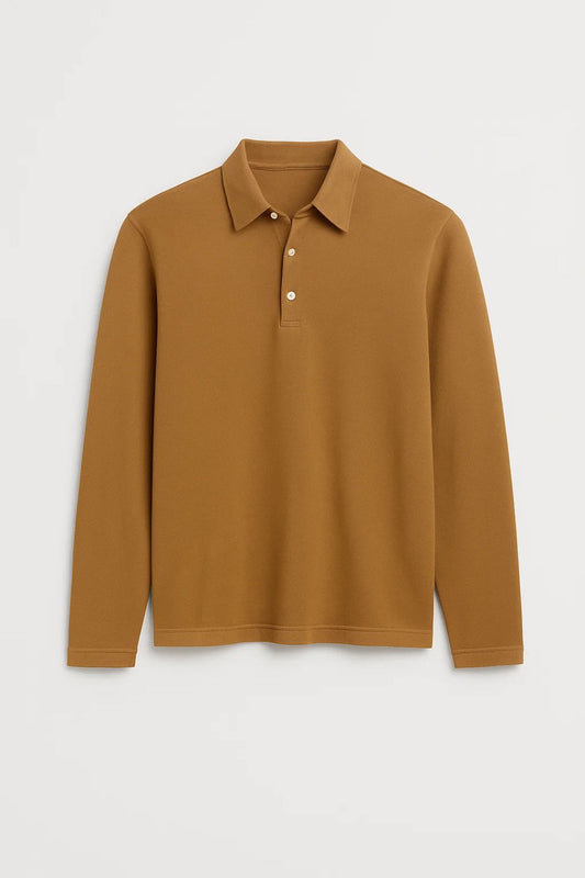 Men’s Long Sleeve Polo Shirt