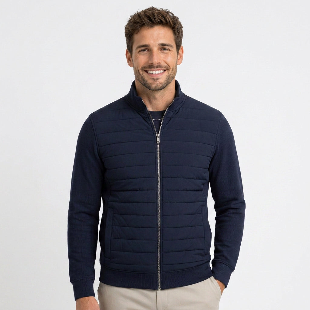 Men’s Quilted Zip Jacket