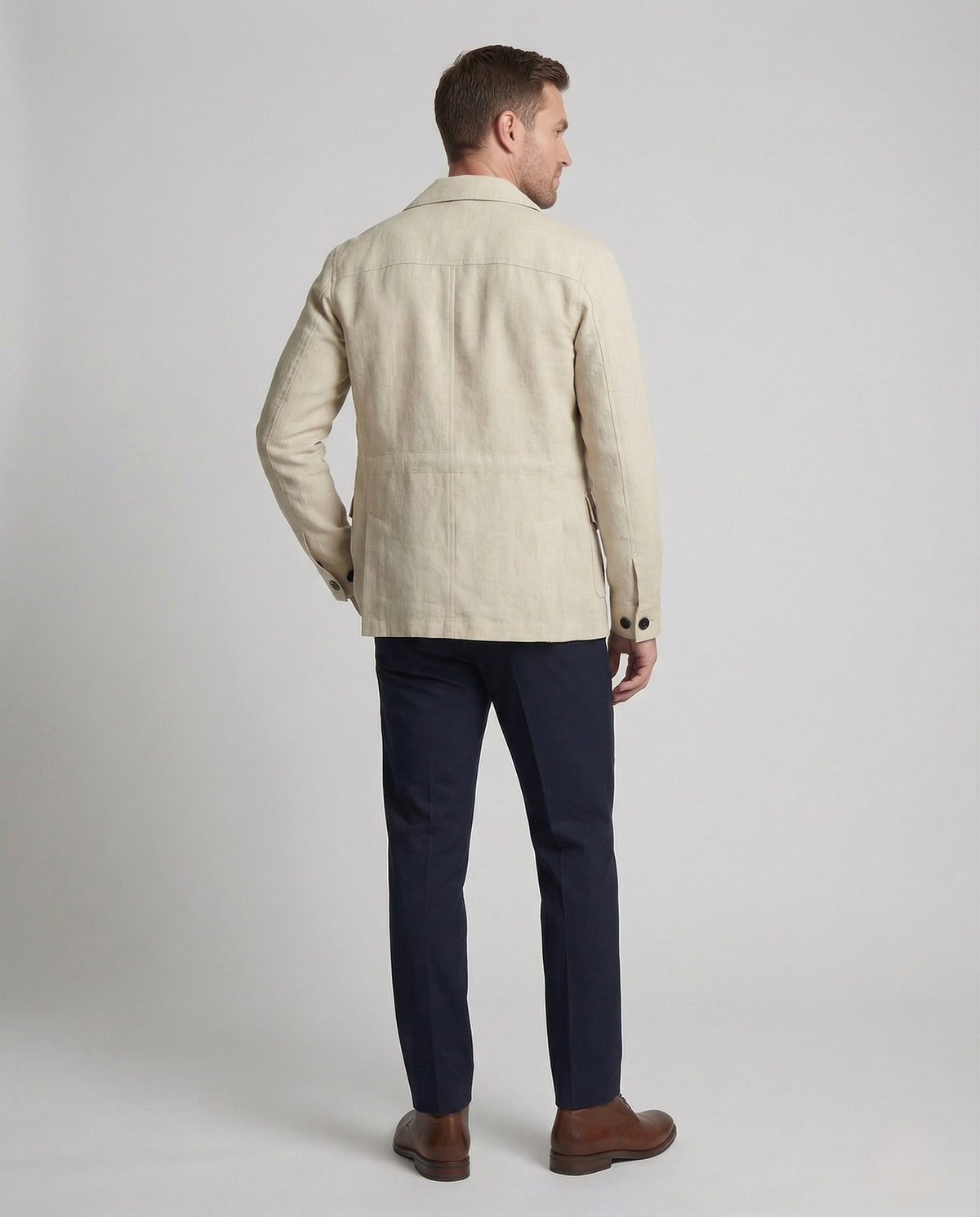 Men’s Four Pocket Safari Jacket