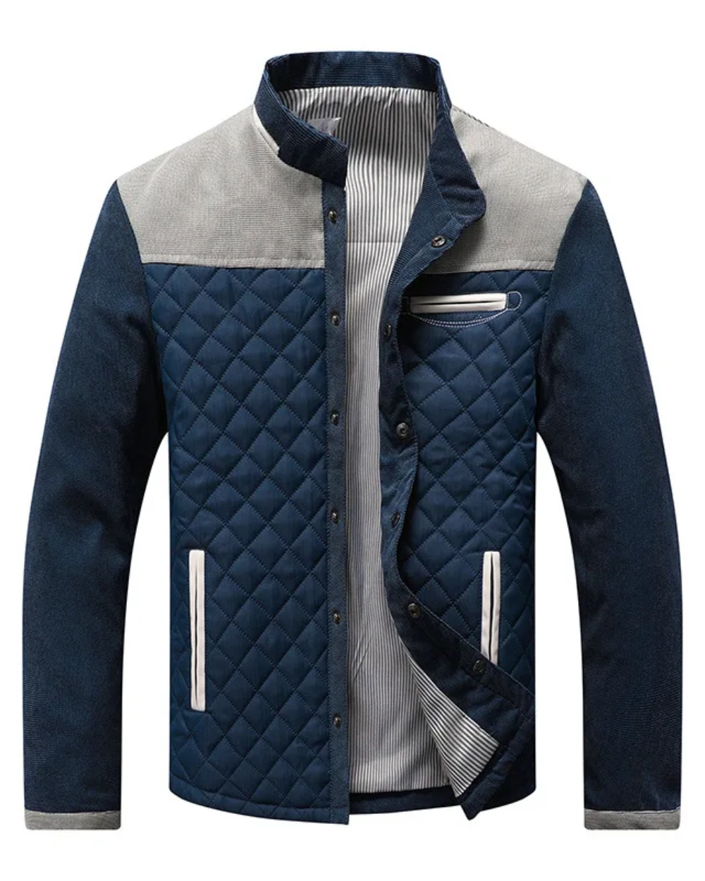 Men's Diamond Quilted Jacket