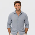 Men Textured Button Shirt