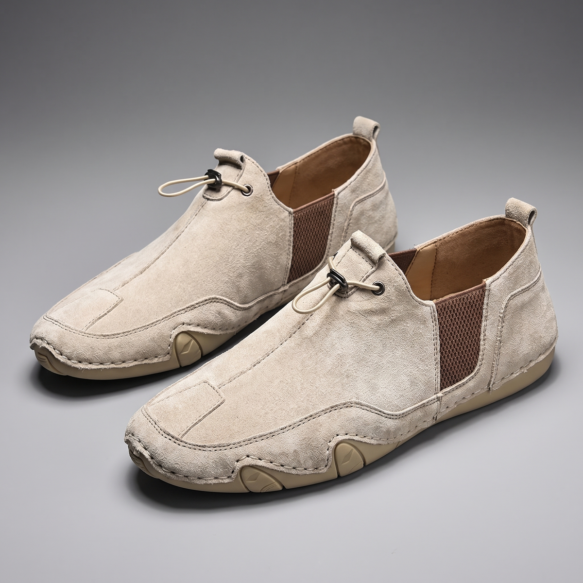 Men’s Faux Suede Slip-On Shoes