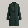 Women’s Grid Check Longline Coat