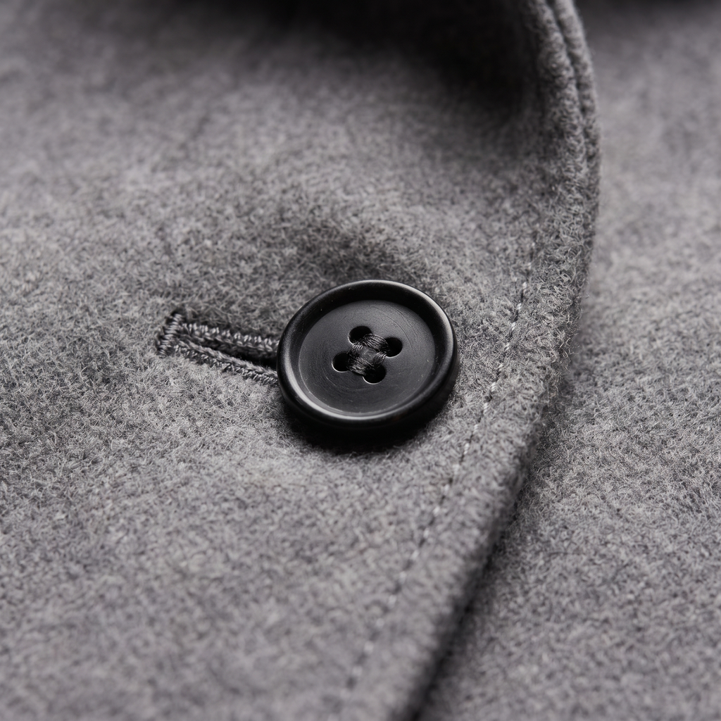 Women’s Stand Collar Single-Breasted Coat
