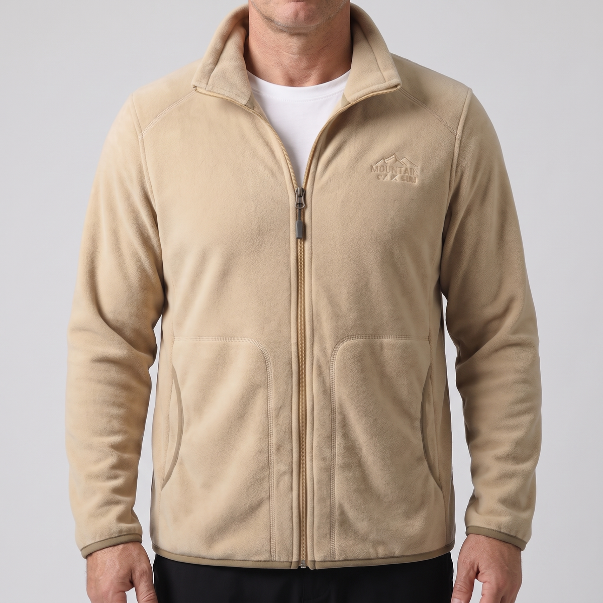 Men’s Full Zip Polar Fleece Jacket