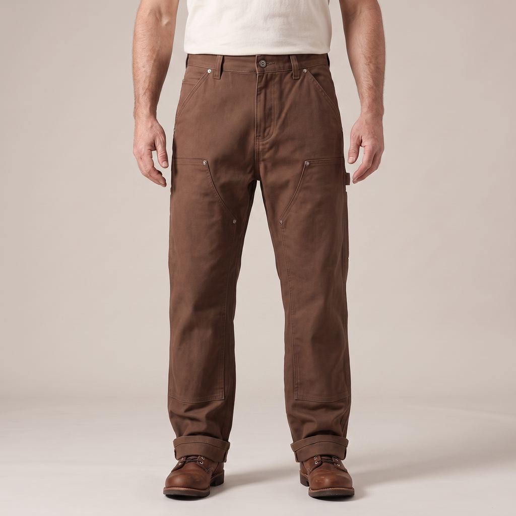 Men’s Double Knee Carpenter Work Trousers
