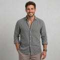 Men Linen Button Shirt